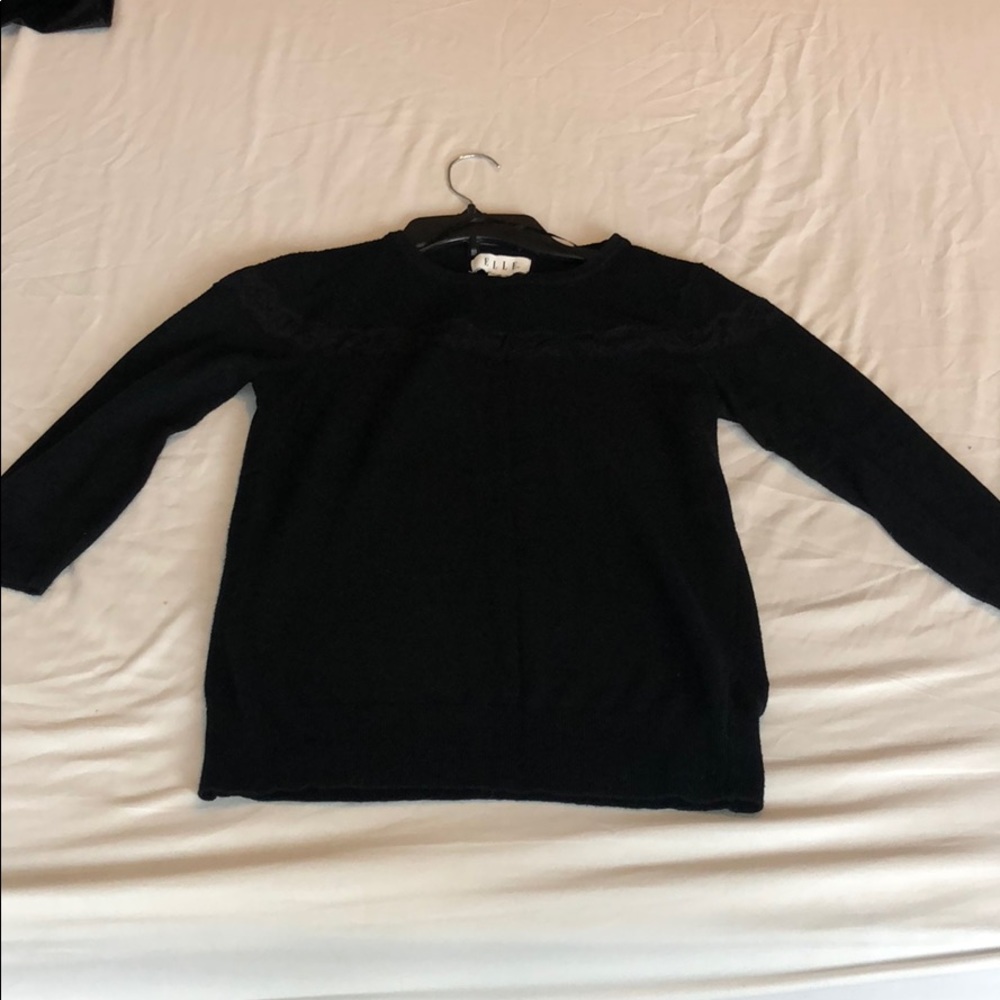Black sweater
